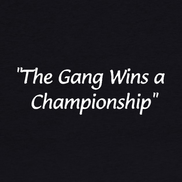 The Gang Wins A Championship Eagle by MarkiRamone